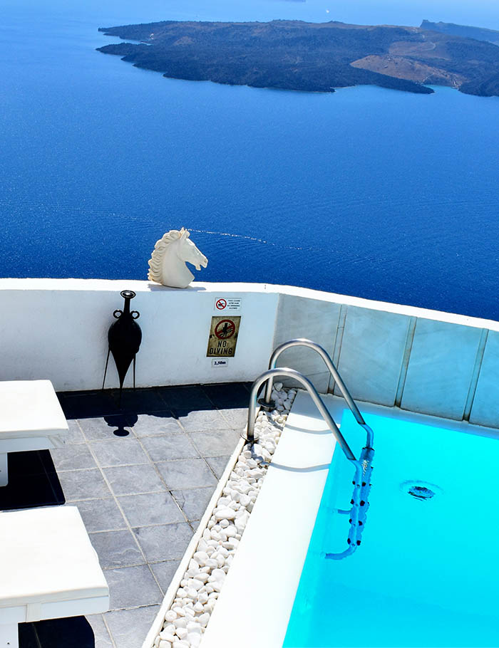 Exterior | Aeolos Art & Eco Suites Adults Only | Imerovigli Santorini